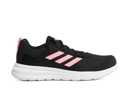 adidas Women Glideease W Running Shoe (Black)
