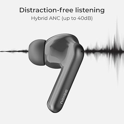 Noise Newly Launched Air Buds Pro 4 in-Ear True Wireless Earbuds, Hybrid ANC (Upto 40dB), 50H of Playtime (4 Color options)