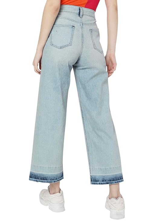 VERO MODA Women's High Rise Straight Jeans