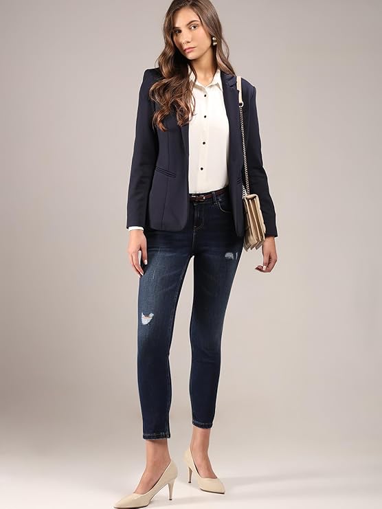 VERO MODA Women's High Rise Skinny Jeans