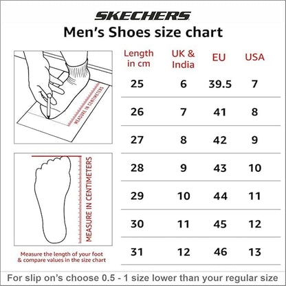 Skechers Men D'Lites 4.0 Energy Code Lace Up Shoe (White)