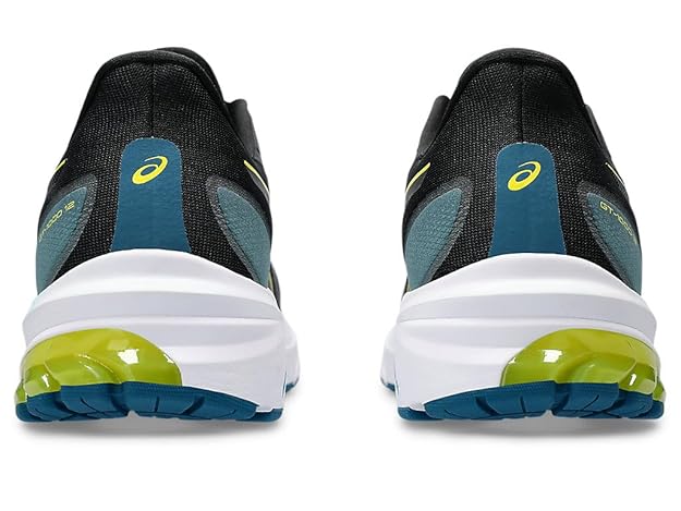 ASICS Men's Gt-1000 12 Running Shoes (Black Yellow)