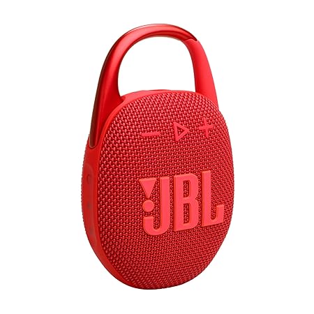 JBL Clip 5, Wireless Ultra Portable Bluetooth Speaker, Pro Sound, 12hrs of Playtime, Integrated Carabiner, Dust & Waterproof, Type C (9 color options)