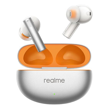 realme Buds Air 6 TWS in Ear Earbuds with 12.4 Mm Deep Bass Driver, 40 Hours Play Time, Fast Charge,50 Db ANC (2 color options)