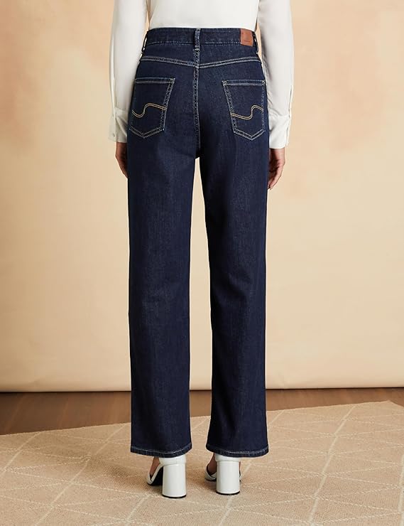 Symbol Premium Women's Straight fit Jeans (High Rise | Full Length)