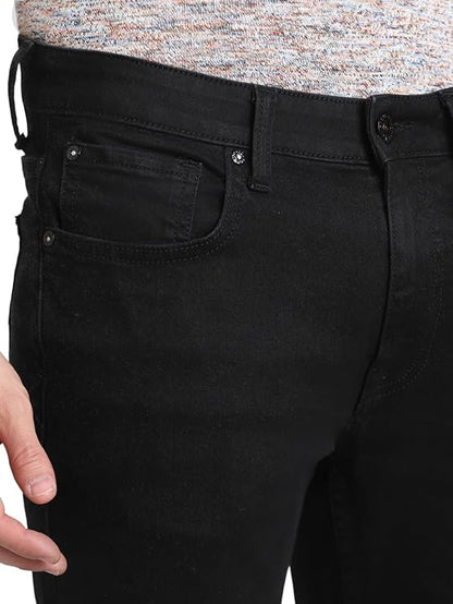JACK & JONES Men's Regular Fit Mid Rise Jeans