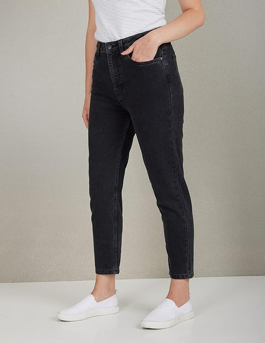 U.S. POLO ASSN. Women's Regular Fit High Rise Jeans