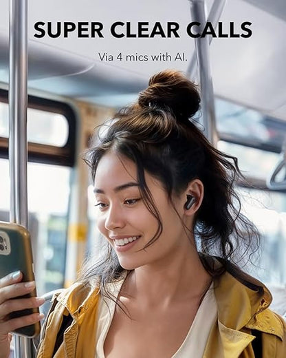 soundcore R50I NC by Anker Noise Cancelling in Ear Earbuds,Strong 42Db Adaptive Noise Cancelling,Powerful Bass,45H Playtime (5 Color options)