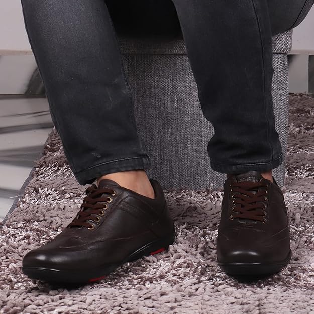 Red Chief Casual Sneaker Shoes for Men (Brown)
