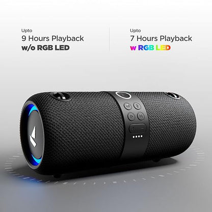 boAt Stone 1200 14W Bluetooth Speaker with Upto 9 Hours Battery, RGB LEDs, IPX7 and TWS Feature (3 color options)