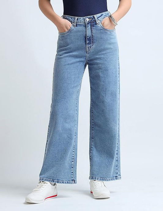 U.S. POLO ASSN. Women's Loose High Rise Jeans