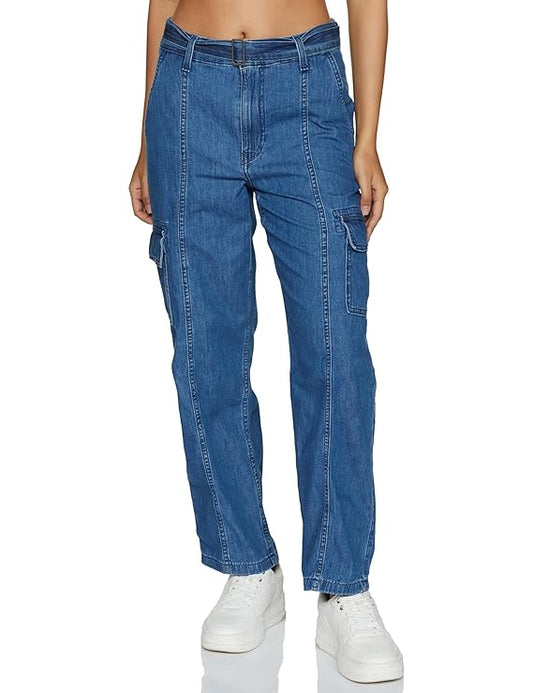 Levi's Women's Mid Rise 94 Baggy Fit Jeans