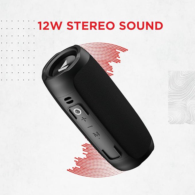 boAt Stone 620 Bluetooth Speaker with 12W RMS Stereo Sound, 10HRS Playtime, TWS Feature, IPX4 (4 color options)