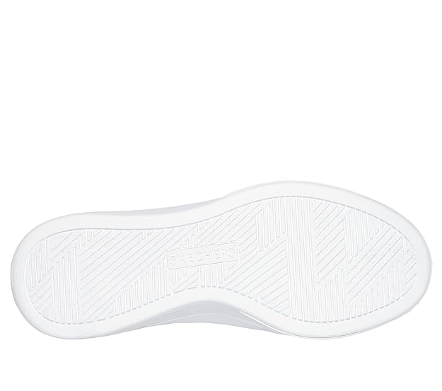 Skechers Women Bobs Geo New Aesthetics Lace Up Shoe (White Green)