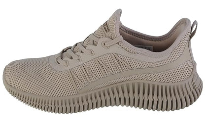 Skechers Women Bobs Geo New Aesthetics Lace Up Shoe