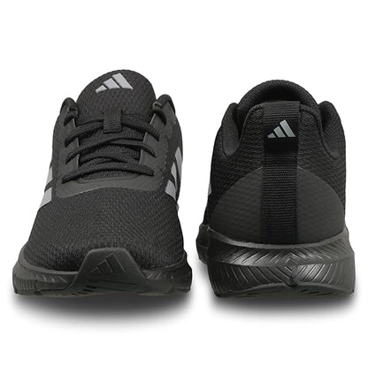 adidas Men Lace Up Running Shoes (Black)