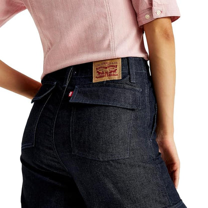 Levi's Women's High Rise Baggy Fit Cargo Jeans