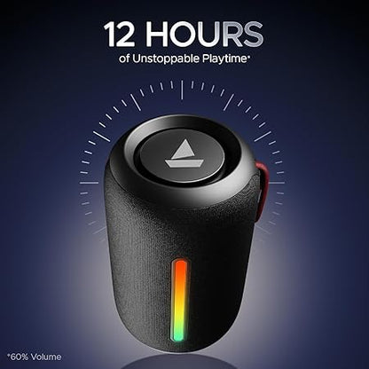 boAt Stone 352 Pro/Stone 358 Pro w/ 14W Signature Sound, Up to 12 Hours Playback, RGB LEDs, TWS Feature (3 color options)