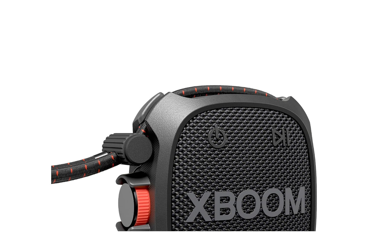 LG XG2T XBOOM Go Wireless Speaker with Powerful Sound and up to 10 HRS of Battery, Adjustable String, IP67 with Miltary Standard Durable (Black)