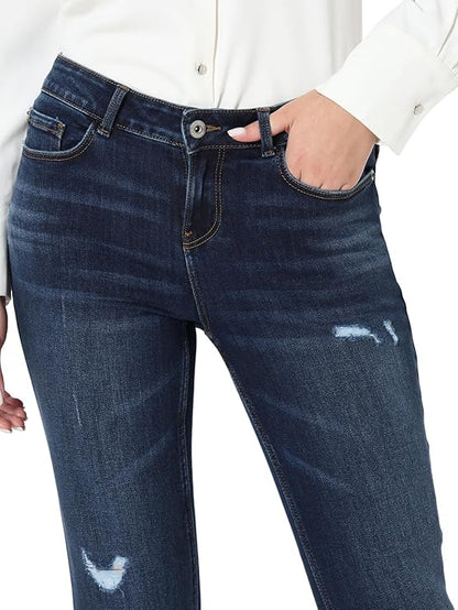 VERO MODA Women's High Rise Skinny Jeans