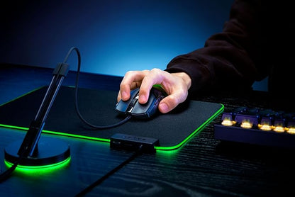 Razer Cobra Wired Gaming Mouse: 58g Lightweight Design - Gen-3 Optical Switches - Chroma RGB Lighting with Underglow - Precise 8500 DPI Optical Sensor - 1 - Speedflex Cable - Black