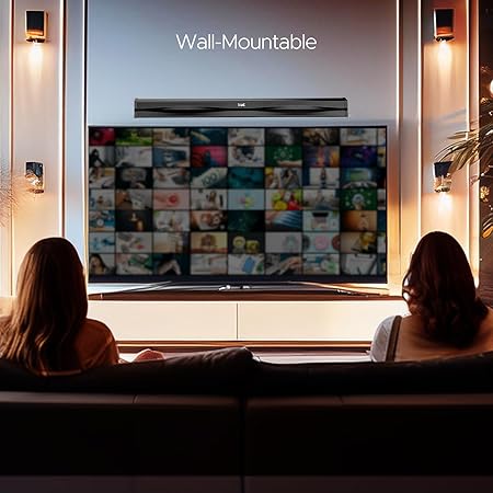 boAt Aavante Bar Orion Plus Bluetooth 2.1-Channel Soundbar with 160 W Signature Sound, BT v5.3, Multi-Compatibility Midnight Black)