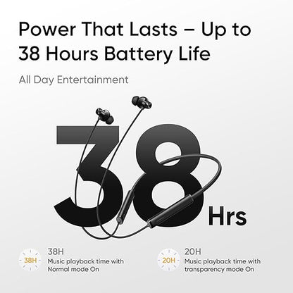 realme Buds Wireless 5 ANC in Ear Bluetooth Headphones,50dB ANC, Upto 38hrs Playback (3 Color options)