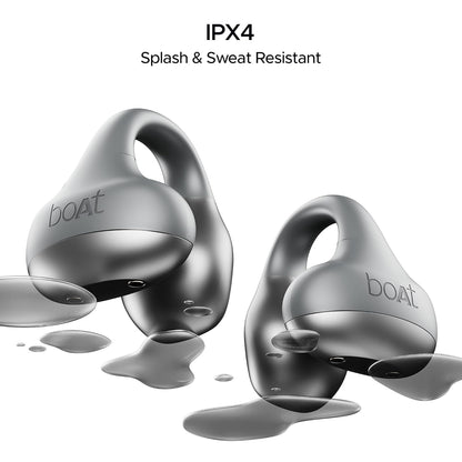 boAt Airdopes Loop OWS Earbuds w/Clip-On Fit, Air Conduction Tech, 50HRS Battery, 4Mics ENx (3 Color options)