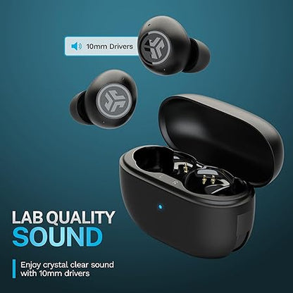 Lab Go Pop ANC Active Noise Cancelling Earbuds, Bluetooth Earphones, 24+ Hr Playtime (4 Color options)