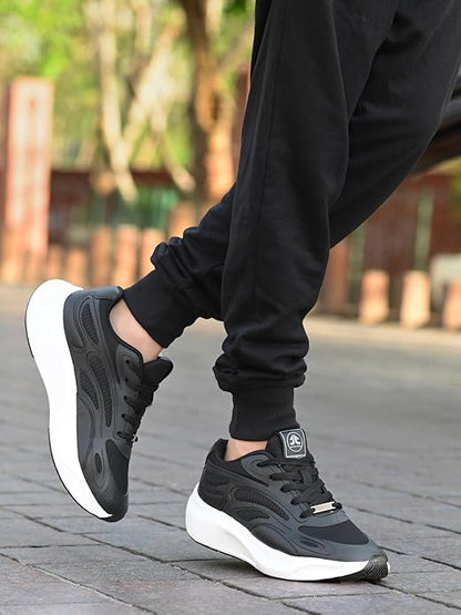OFF LIMITS Men's Gladiator Lightweight Breathable Comfortable Running Shoes for Men with Shock-Absorption Technology, Sports Fashion Walking Hiking Sneakers for Mens Casual Workout Footwear