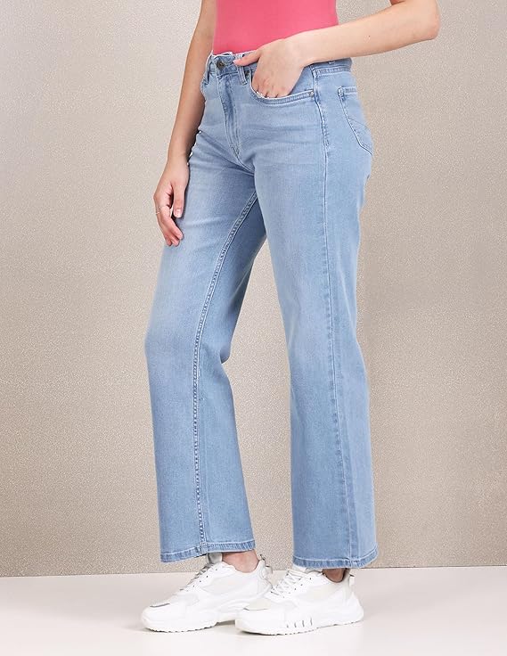 U.S. POLO ASSN. Women's Loose High Rise Jeans