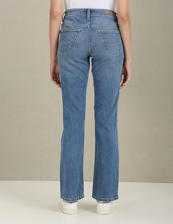 U.S. POLO ASSN. Women's Loose High Rise Jeans