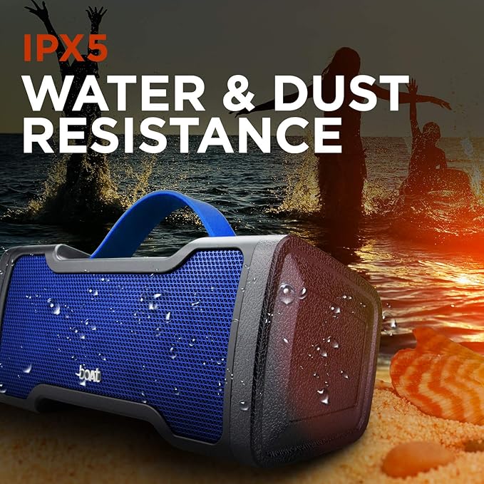 boAt Stone 1000 14W Bluetooth Speaker with 8 Hours Playback, Bluetooth v5.0 & IPX5 (2 color options)
