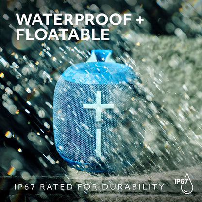 Ultimate Ears WONDERBOOM 4 Portable Waterproof Bluetooth Speaker with Big Bass and 360-Degree Sound,  40 m (131ft) Range (5 color options)