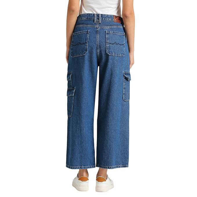 Pepe Jeans Women's Mid Rise Straight Jeans