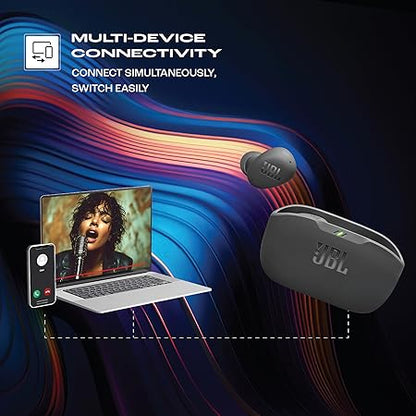 JBL Wave Buds 2 Ear Buds Wireless BluetoothV5.3, Active Noise Cancellation EarBuds 40H Playback, Fast Pair (4 color options)