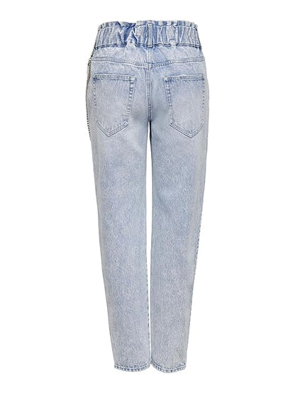 ONLY Regular Fit Ankle Length Cotton Womens Jeans