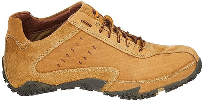 Woodland Men's Lace Up Sneaker Shoes (CAMEL)