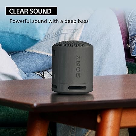 Sony SRS-XB100 Wireless Bluetooth Portable Lightweight Super-Compact Travel Speaker, Extra-Durable IP67 Waterproof (4 color options)