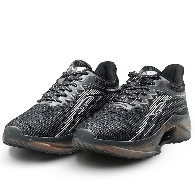 ASIAN Men NITROEDGE-01 Running and Gym wear Running Shoes with Laces