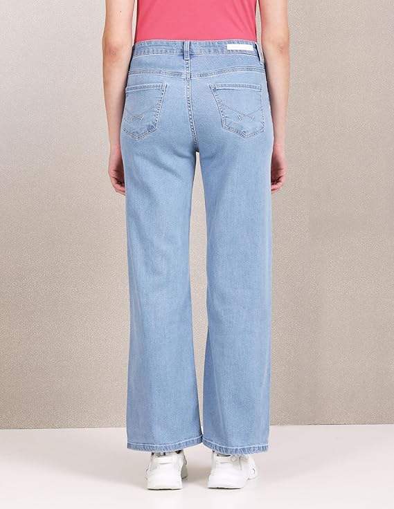 U.S. POLO ASSN. Women's Loose High Rise Jeans