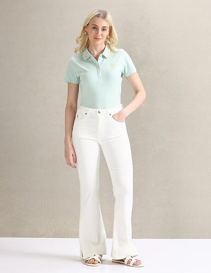 U.S. POLO ASSN. Women's Loose High Rise Jeans