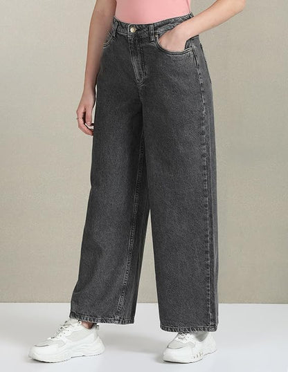 U.S. POLO ASSN. Women's Loose High Rise Jeans
