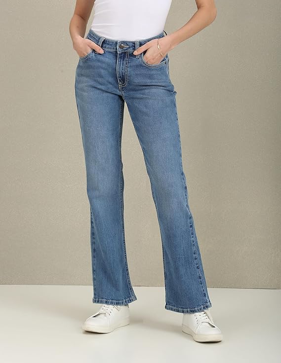 U.S. POLO ASSN. Women's Loose High Rise Jeans