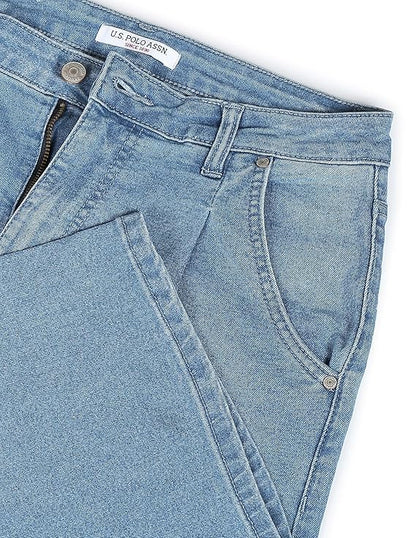 U.S. POLO ASSN. Women's Regular Fit High Rise Jeans