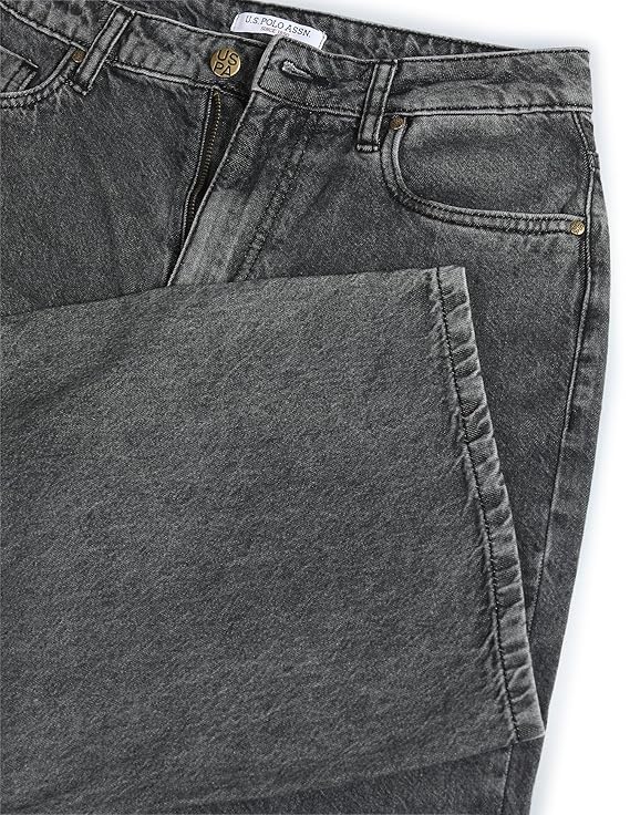 U.S. POLO ASSN. Women's Loose High Rise Jeans