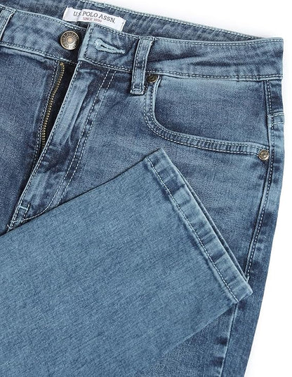 U.S. POLO ASSN. Women's Slim Fit High Rise Jeans