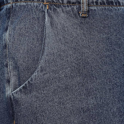 TURNING BLUE Extra Wide High Rise Plus Size Jeans for Women